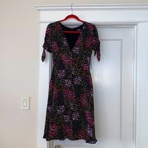 Lulus knee length floral dress